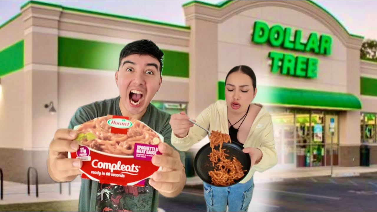 Probando Comida de la TIENDA de Dólar | Dólar Tree