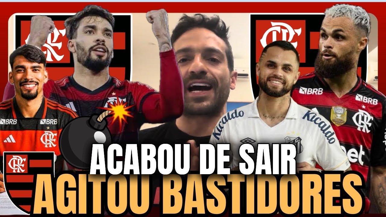 VENÊ TRAZ A BOMBA QUE MOVIMENTOU OS BASTIDORES DO FLAMENGO | NOTÍCIA QUENTE DO FLA DE AGORA!