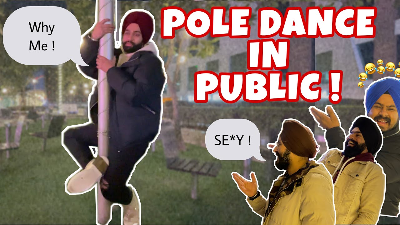 I did POLE DANCE in public 😂