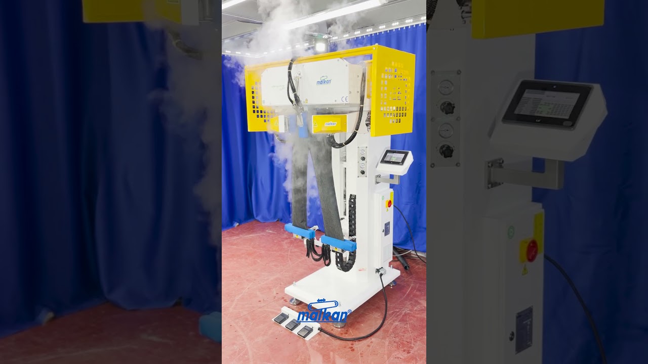 MALKAN | PSURBC PLC KONTROLL&Uuml; PATLET VE YAN CEP &Uuml;T&Uuml;LEME APARATLI ROBOT PANTOLON ŞİŞİRME &Uuml;T&Uuml;S&Uuml;