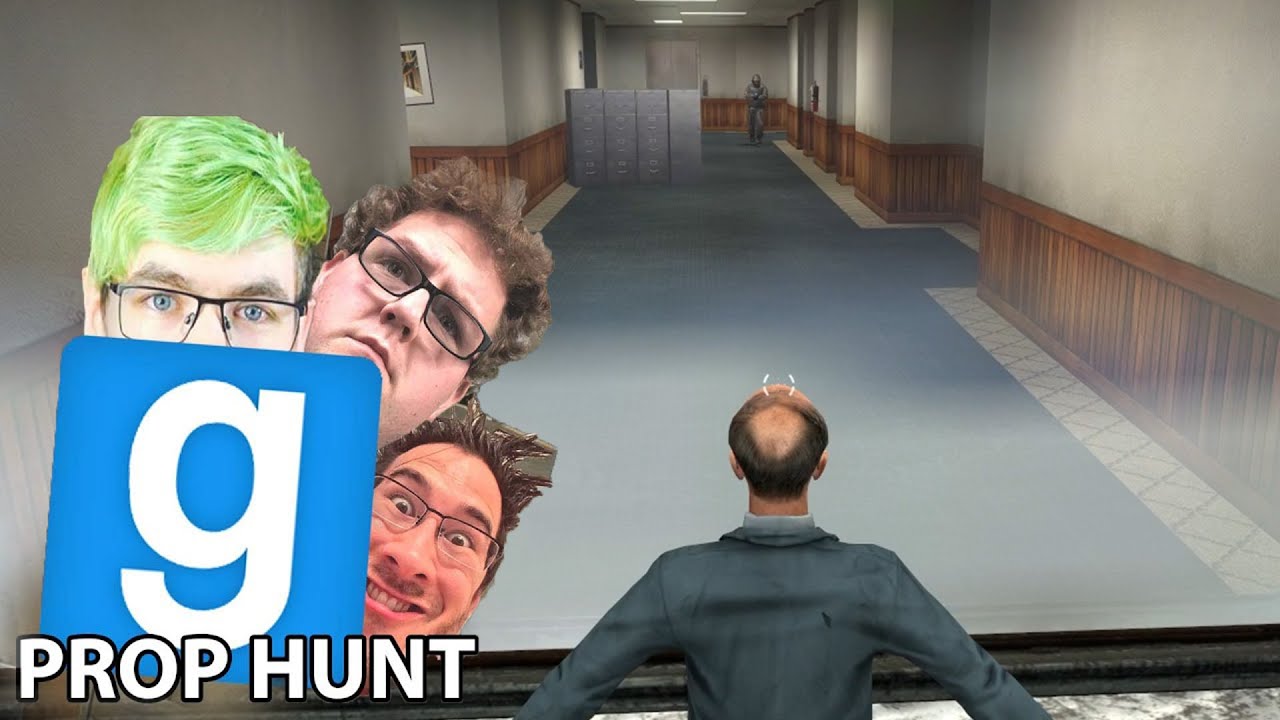УЖАСНЫЙ ЛЫСЫЙ ЧЕЛОВЕК | Поиск реквизита GMOD с Марком, Бобом и Шоном