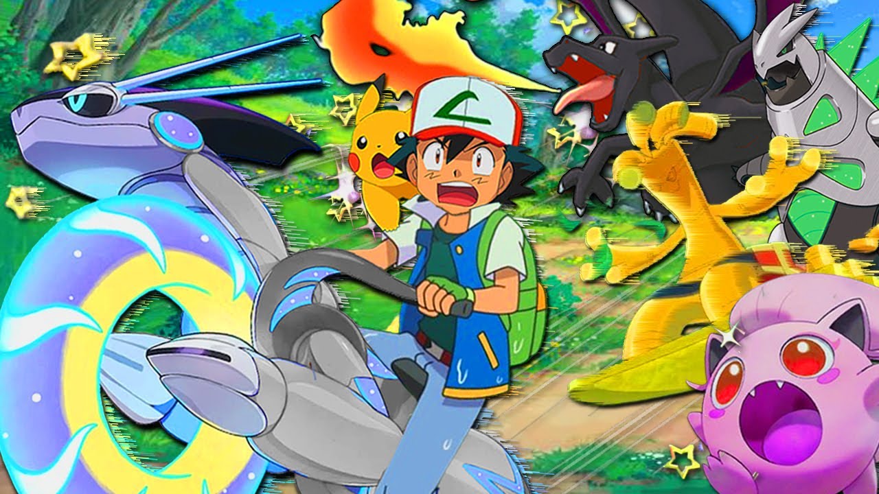 Beating Pokemon as Ash Ketchum but i can only use Shiny Pokemon
