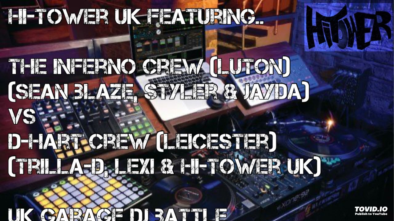 HI-TOWER UK FEAT THE INFERNO CREW (LUTON) VS D-HART CREW (UK GARAGE CLASH) (LEICESTER)(SEPT 2002)