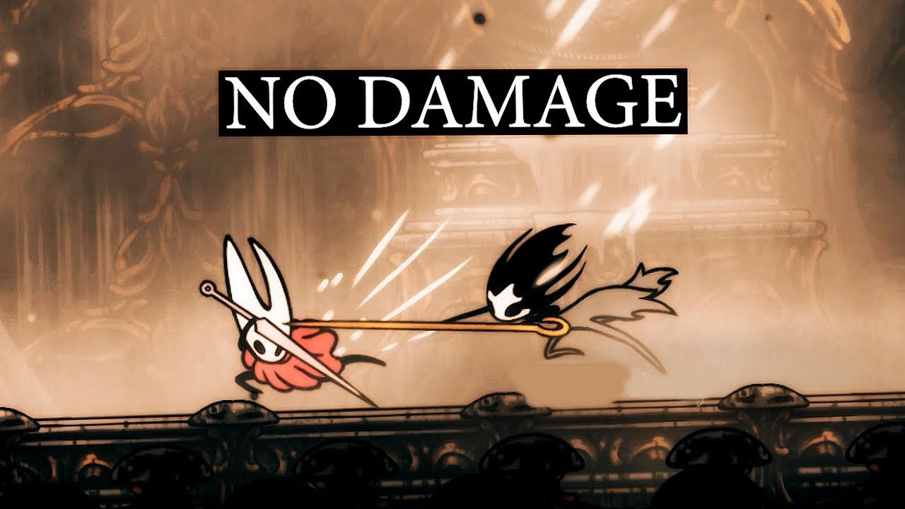 Hollow Knight Silksong - Hornet VS Phantom Boss Fight (No Damage)