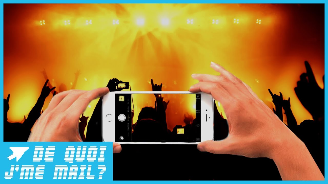 L'iPhone pourrait bloquer l'appareil photo durant un concert DQJMM (1/3)