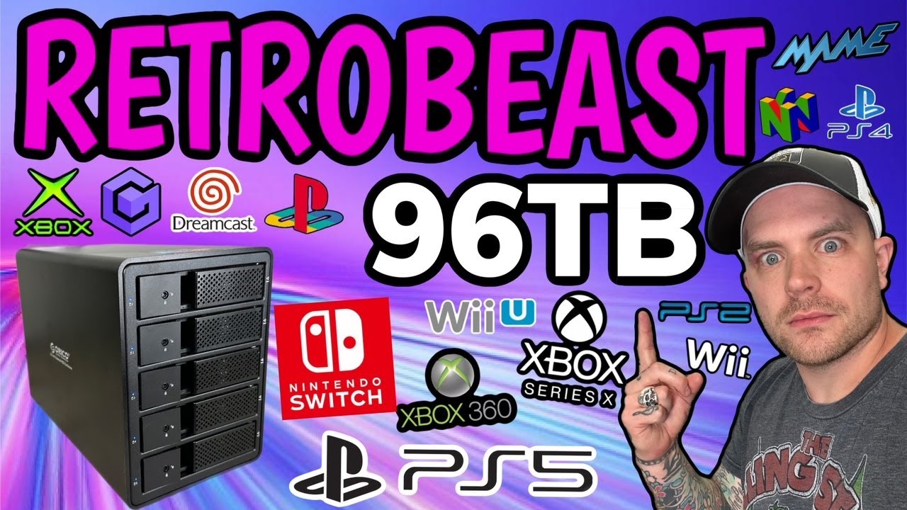 RetroBeast 96TB Emulation Gaming Build By @Kris Coolmod Is MASSIVE! THIS IS CRAZY!!