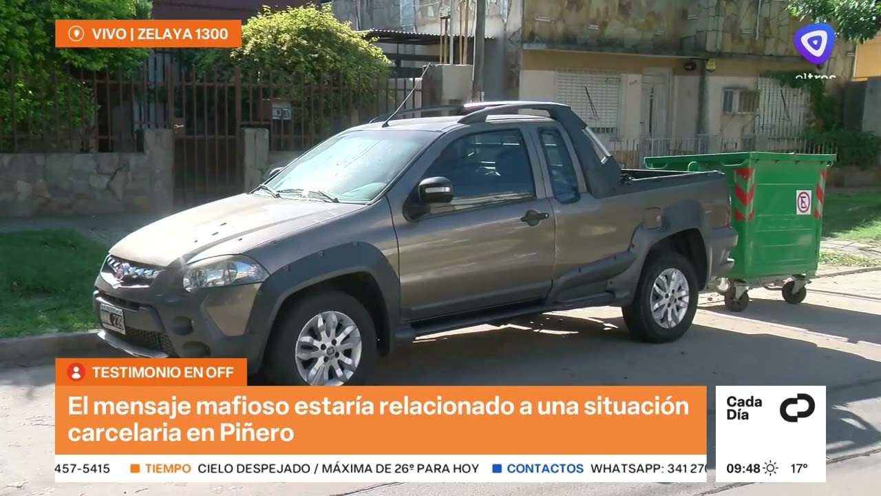 13 disparos contra una camioneta en zona norte
