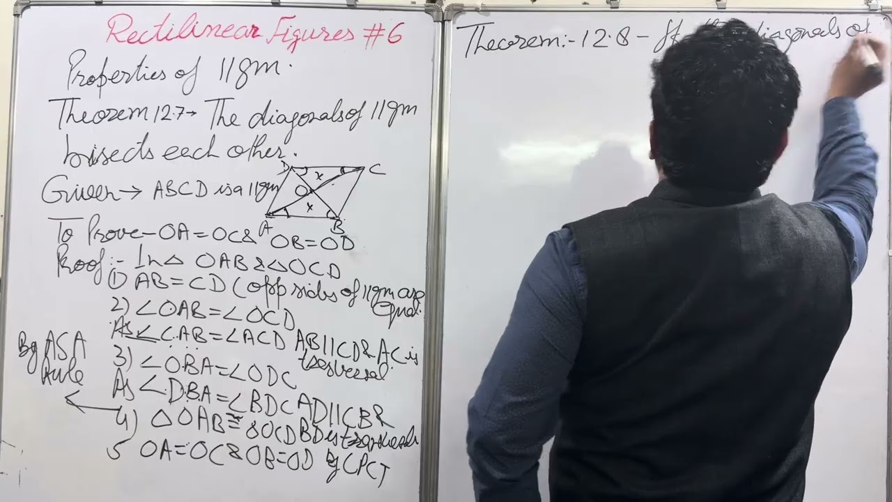Rectilinear Figures #6 with Rajeev Sir  #theorems  #Class9 #ICSE #Part6 #maths #rajeevsir 