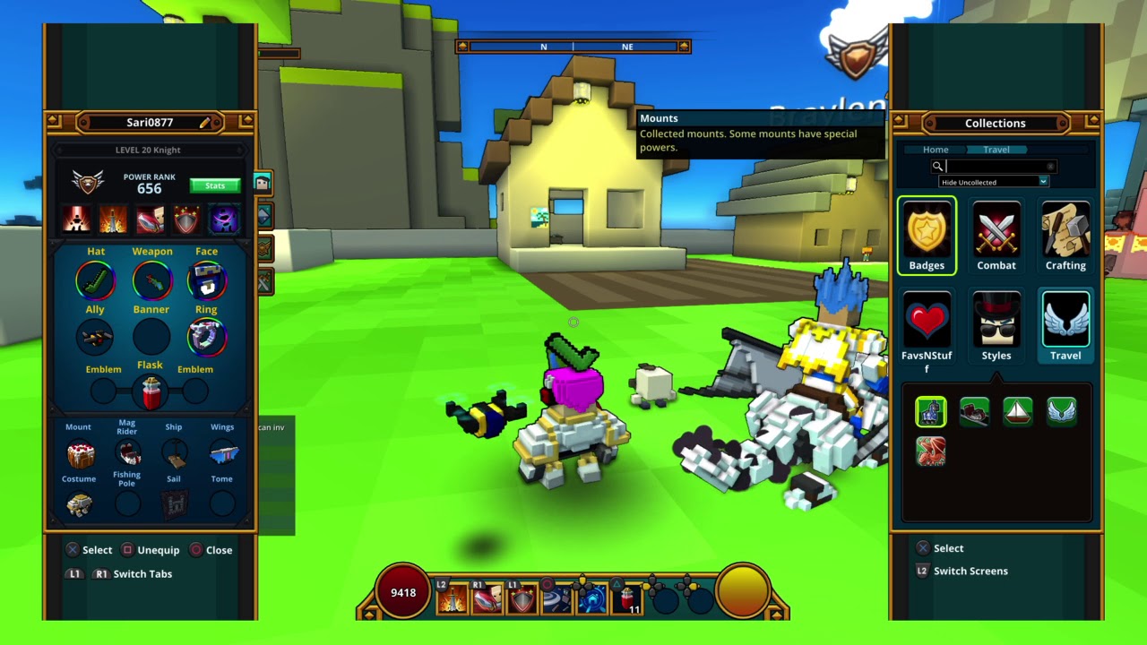 Free mount in trove