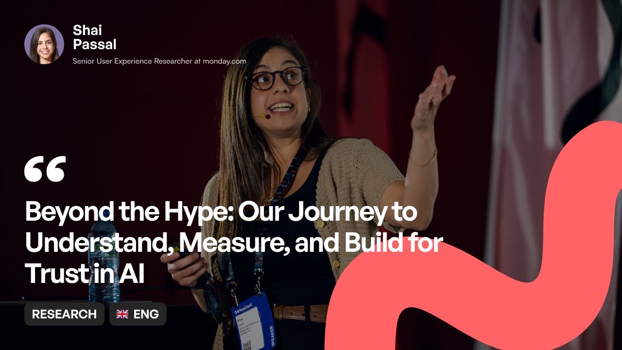 [ENG] Shai Passal | Beyond the Hype: Our Journey to Understand, Measure, and Build for Trust in AI