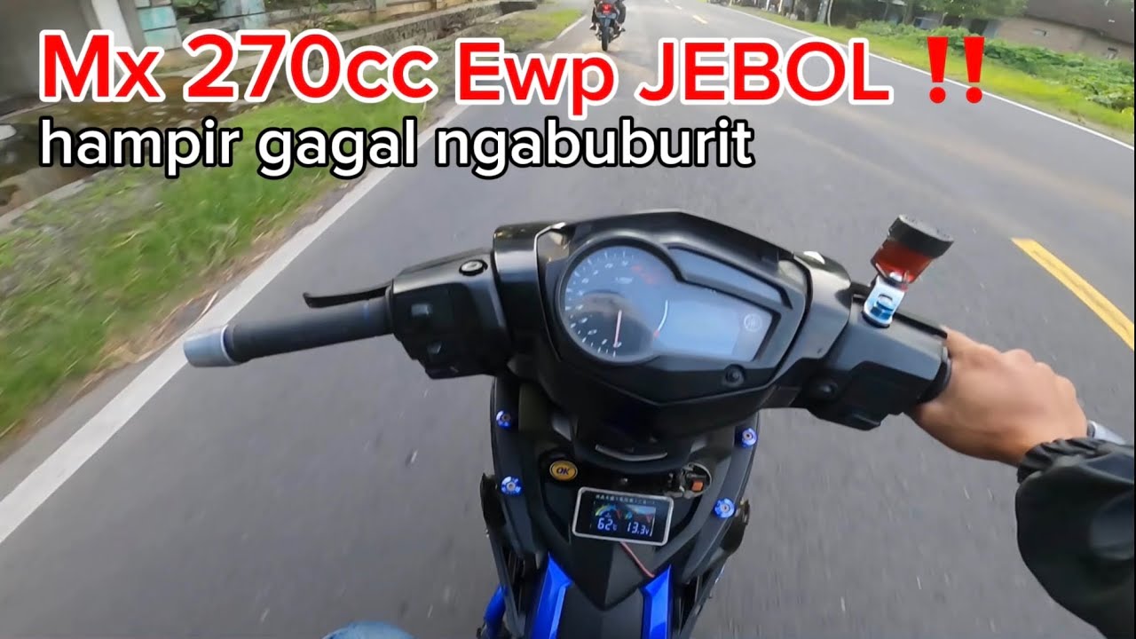 Ngabuburid Bawa Mx 270cc Nekat Isi Pertamax