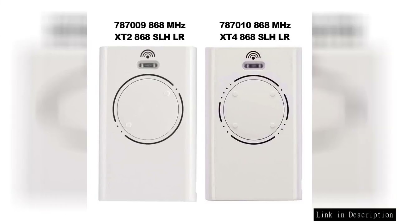 20pcs XT2 XT4 868 SLH LR Garage Door Remote Compatible with 868Mhz Frequency XT2 XT4 868 SLH, XT2 XT