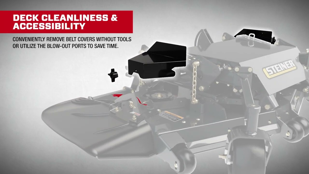 Steiner&reg; AirFX&trade; Mower Deck
