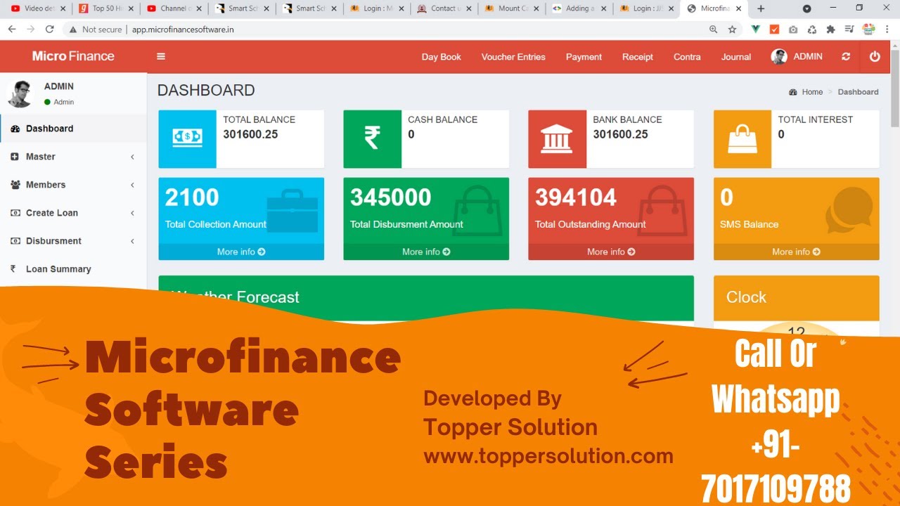 Micro Finance Software Series Part  - 1 | Voucher Entry (Share Capital & Director Loan Entry)