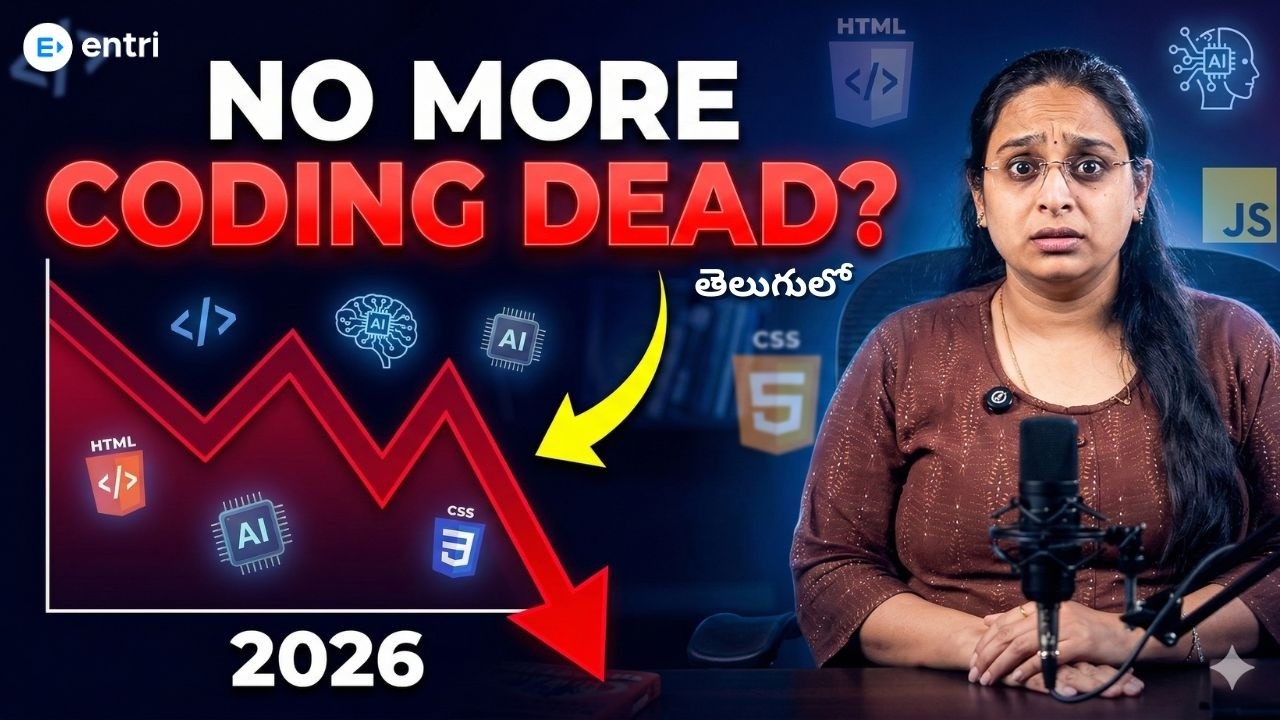 Is Coding Dead in 2026? AI vs Programmers Reality Explained (Telugu)