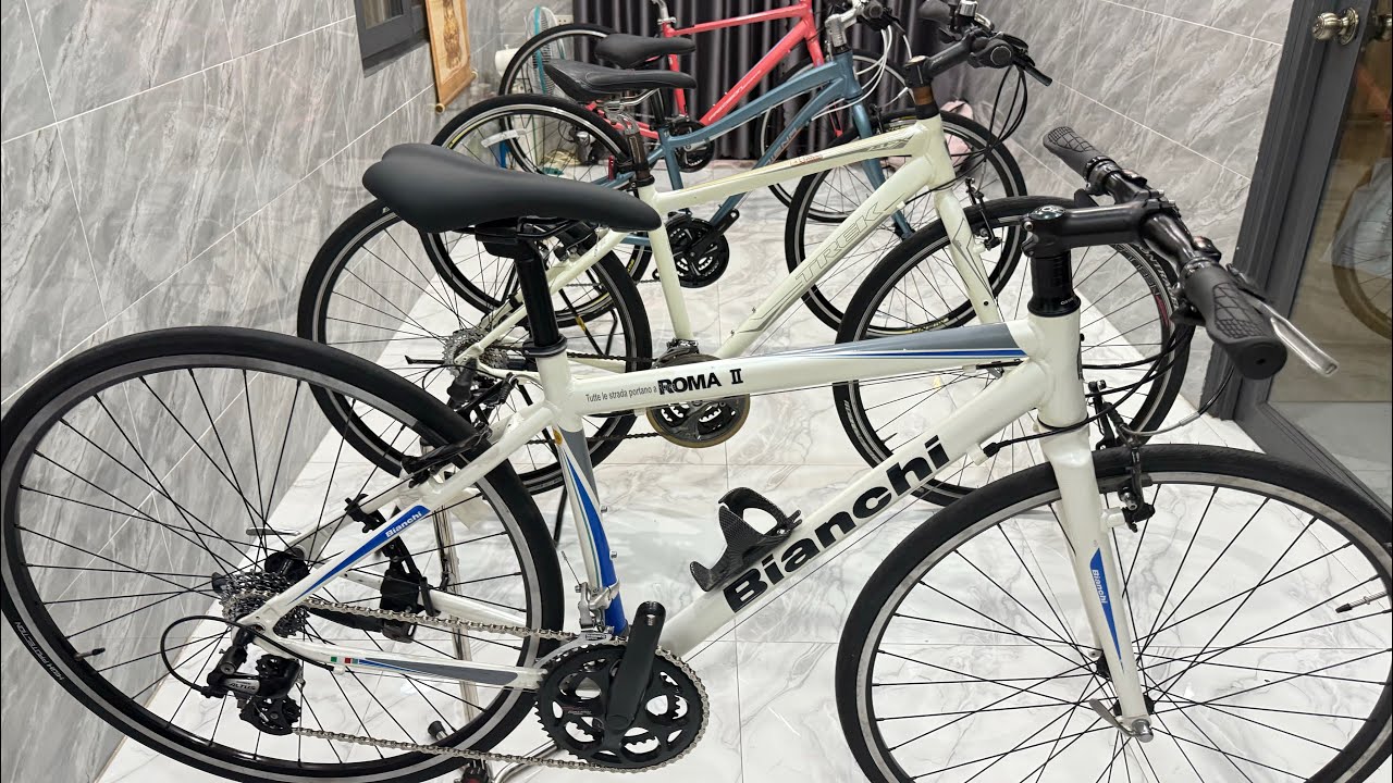 14/4 🔔L&ocirc; xe b&atilde;i nhật Bianchi /Trek /precsion h&agrave;ng tuyển chọn rất đẹp☎️0798822440zl
