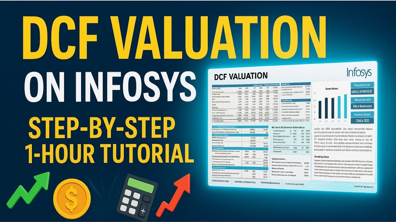 DCF Valuation on Infosys | Built From Scratch | Step by Step Guide #dcfvaluation