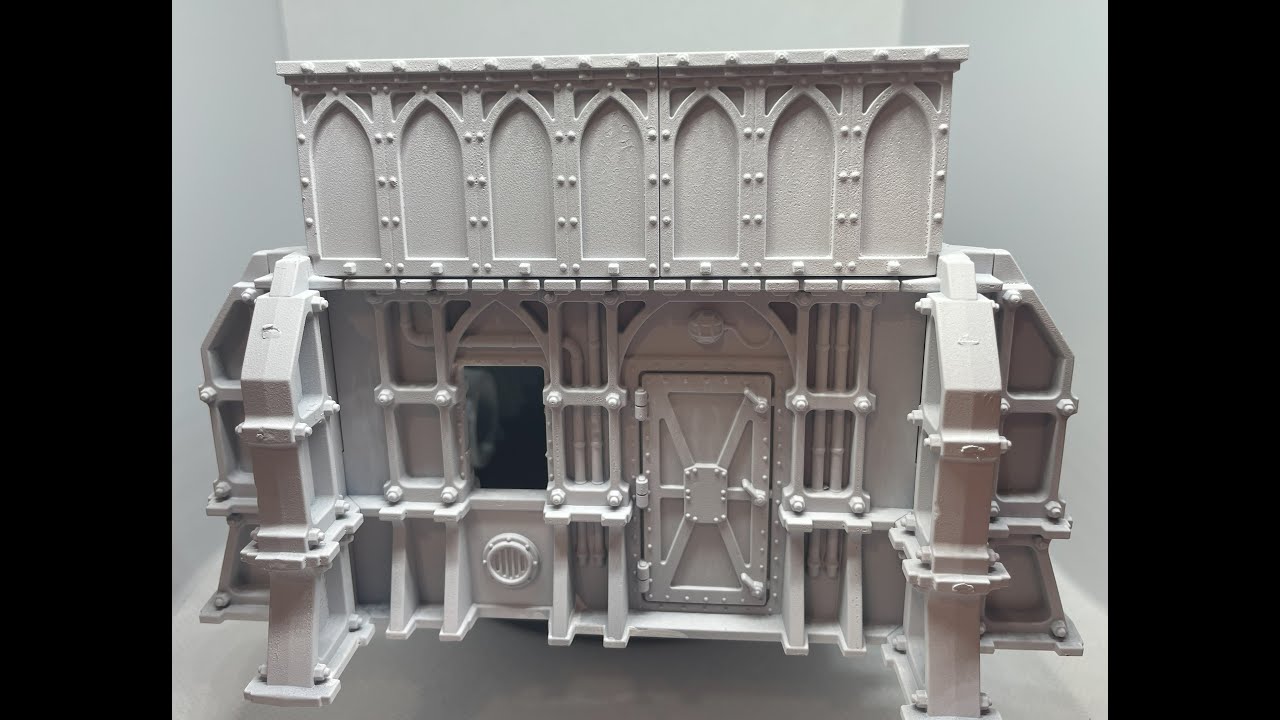 Warhammer 40K STC Hab-Bunker and Stockades Terrain Battlezone Fronteris