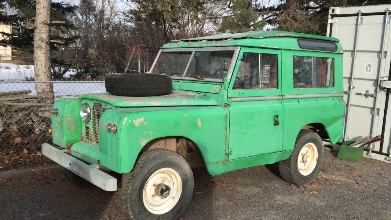 Land Rover серии 2a 1967 года — оценка перед реставрацией