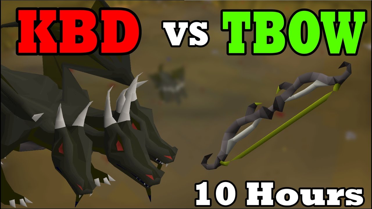 OSRS Twisted Bow VS KBD | Tbow is OP
