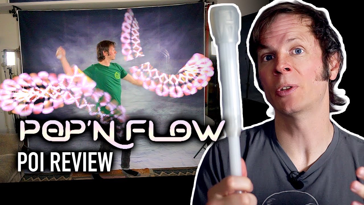 Pop'N Flow LED Poi Review / Modular Props for the Masses?