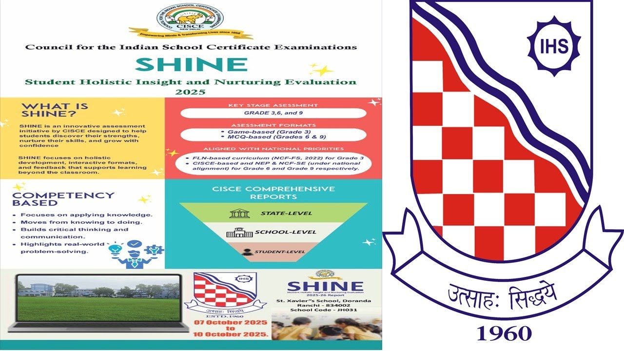 Orientation Session for Parents – Project SHINE | St. Xavier’s School, Doranda (Classes 3, 6 & 9)