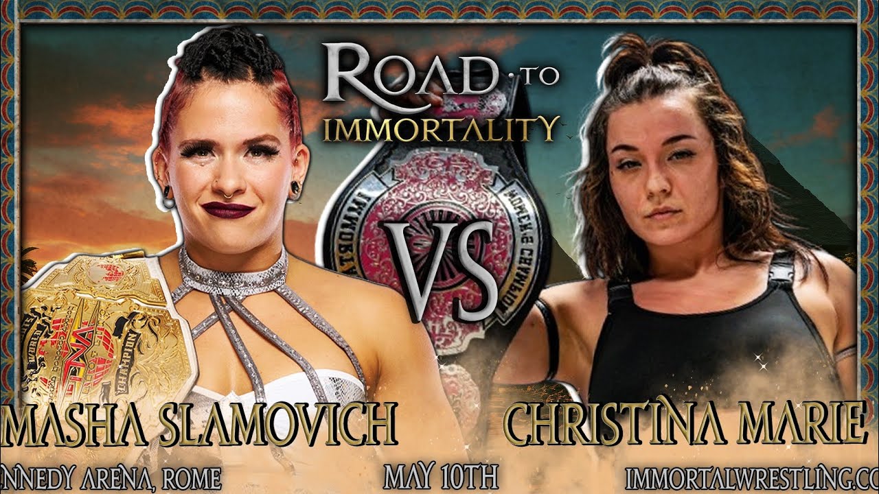 Masha Slamovich vs. Christina Marie(c) - Road To Immortality 2025 *Free Match*