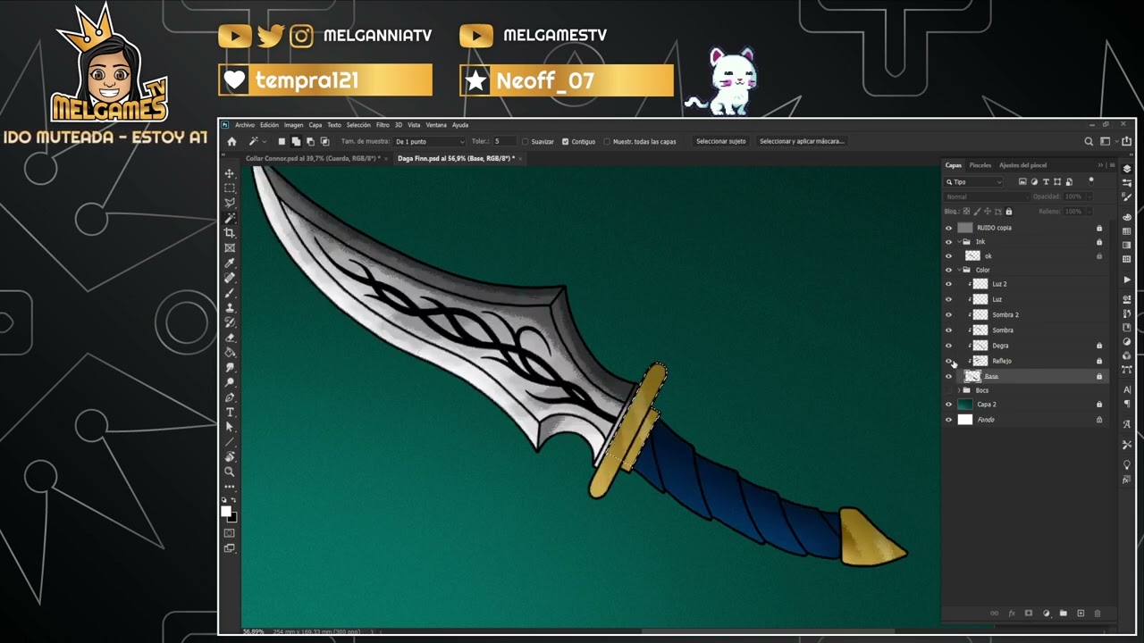 Coloreando props   Concept Art