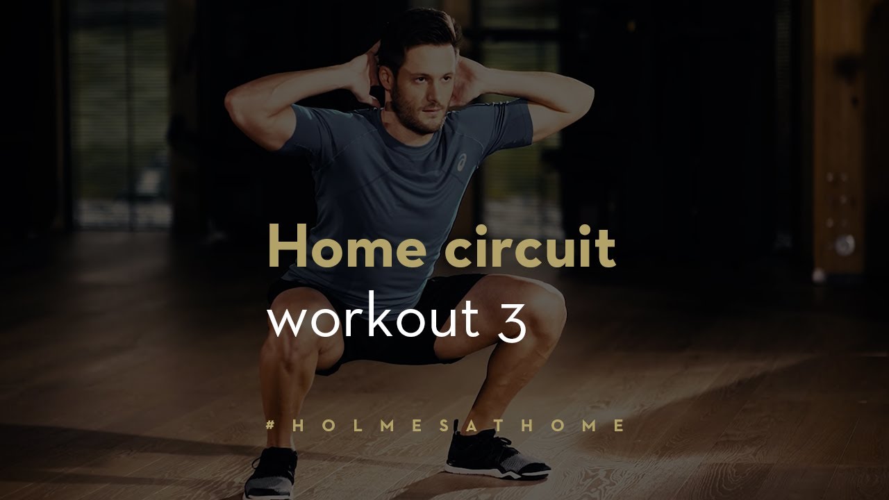 Home circuit workout 3#