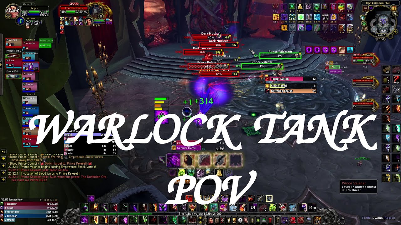 WotLK Classic: Blood Prince Council [10] (demo tank PoV)