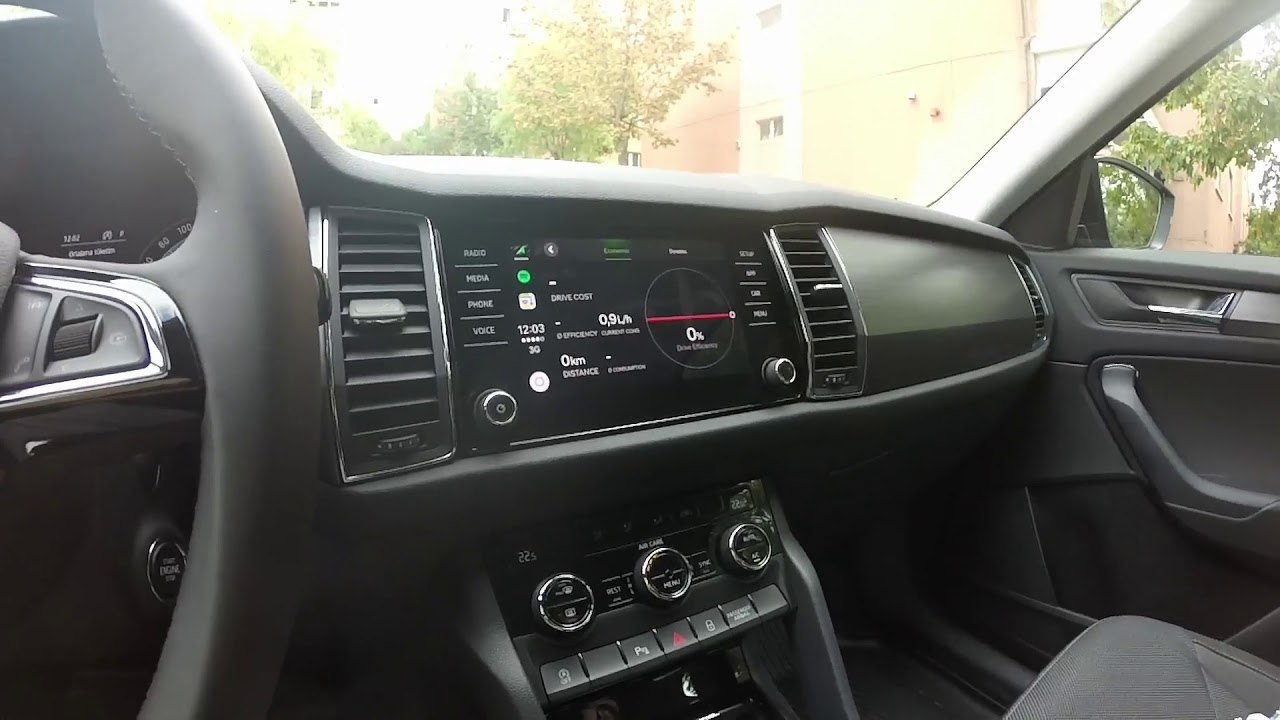 Skoda Kodiaq Ambition Geri Görüş Kamerası, Skoda One App ve Elektrikli Bagaj Kapağı