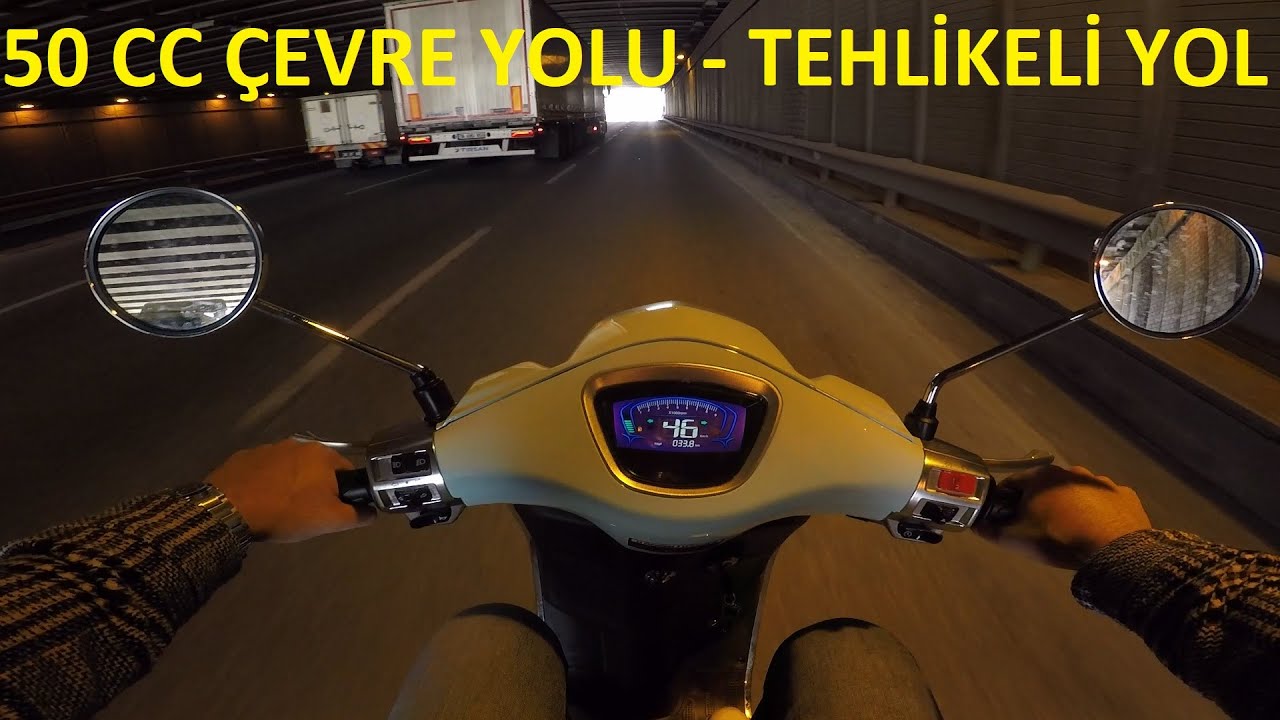 50 CC ile işe gidiyorum | Anayol'a çıktım