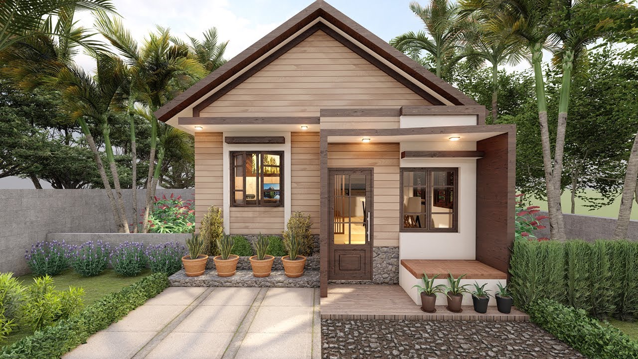 Small House Design 6x12 meters | 3 BEDROOM | Simple House Design