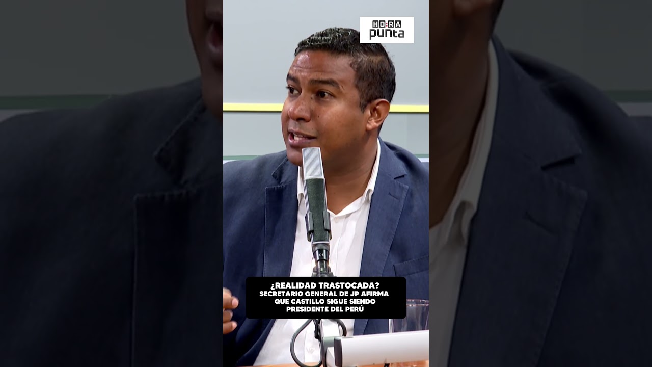SECRETARIO DE JP AFIRMA QUE PEDRO CASTILLO SIGUE SIENDO PDTE. DEL PER&Uacute;