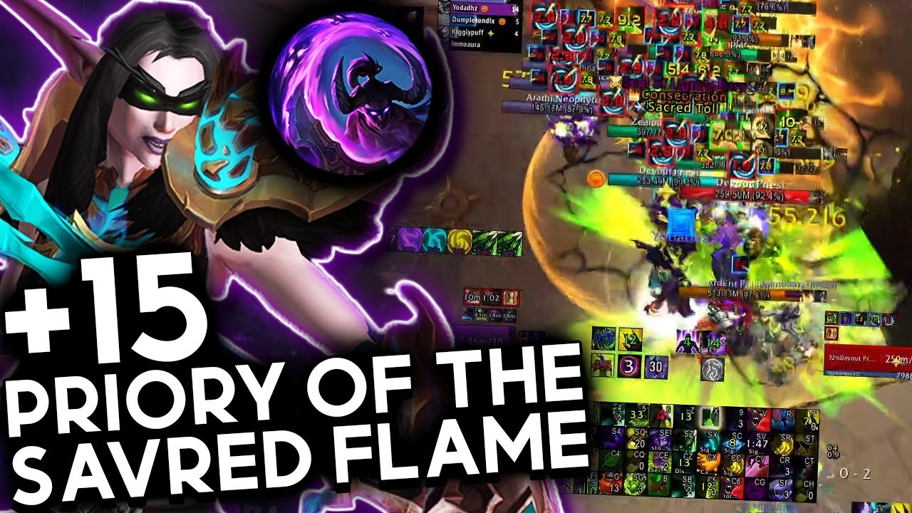 Priory of the Sacred Flame +15 | Aldrachi VDH | TWW SEASON 3 M+