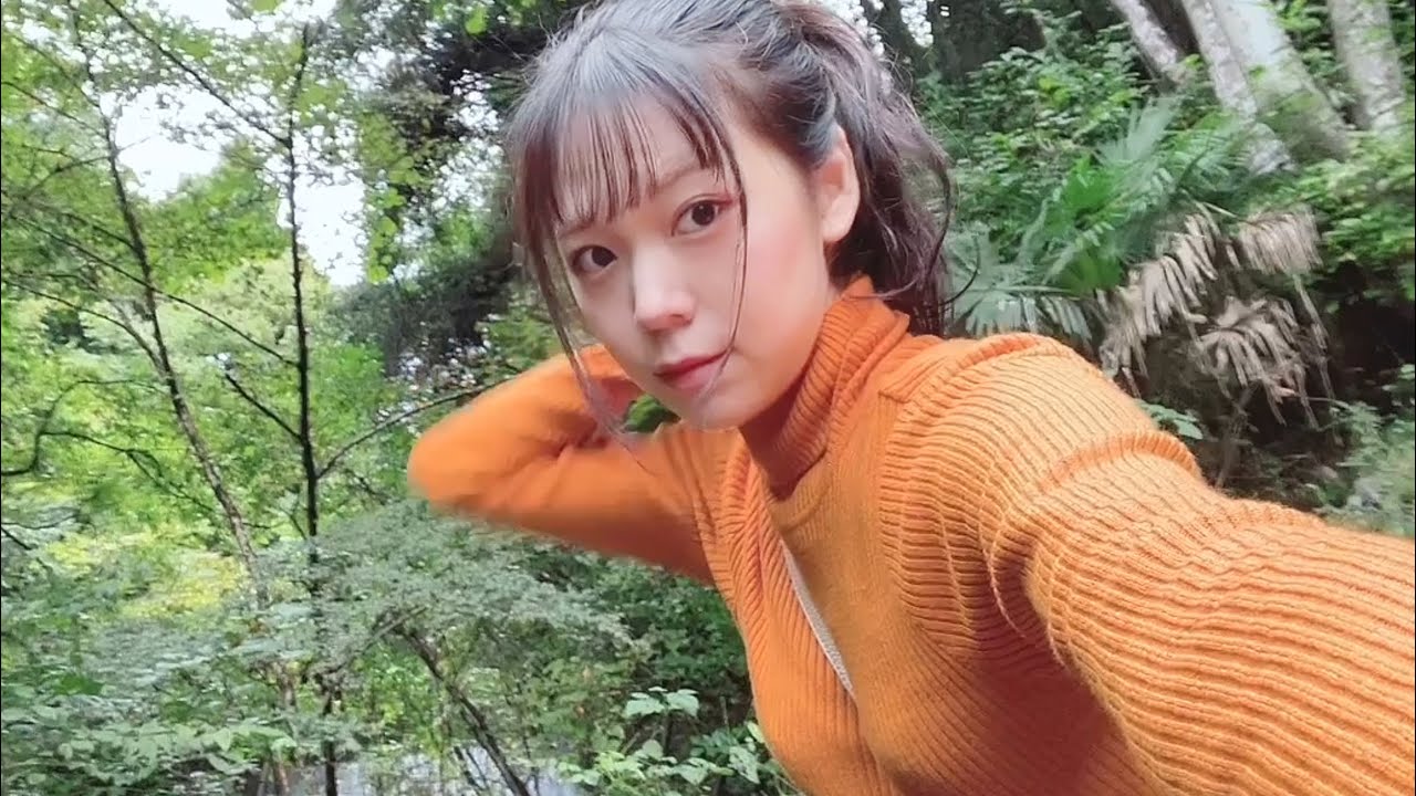 【新幕】女ひとり焚き火ハンバーグ 氷のように冷たい日  / overnight in a tent for the first time [Japanese solo camping girl]
