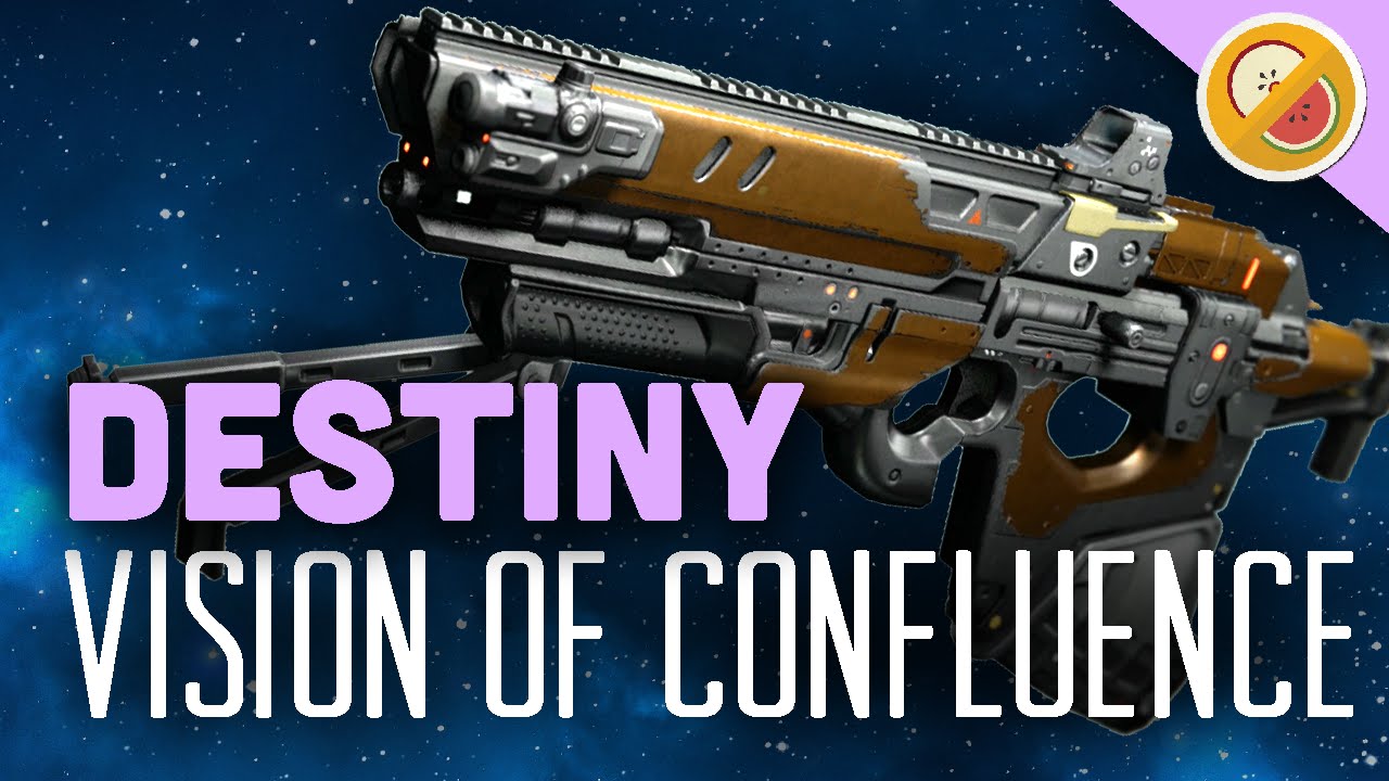 DESTINY Vision of Confluence Fully Upgraded Legendary Review (Funny Moments)