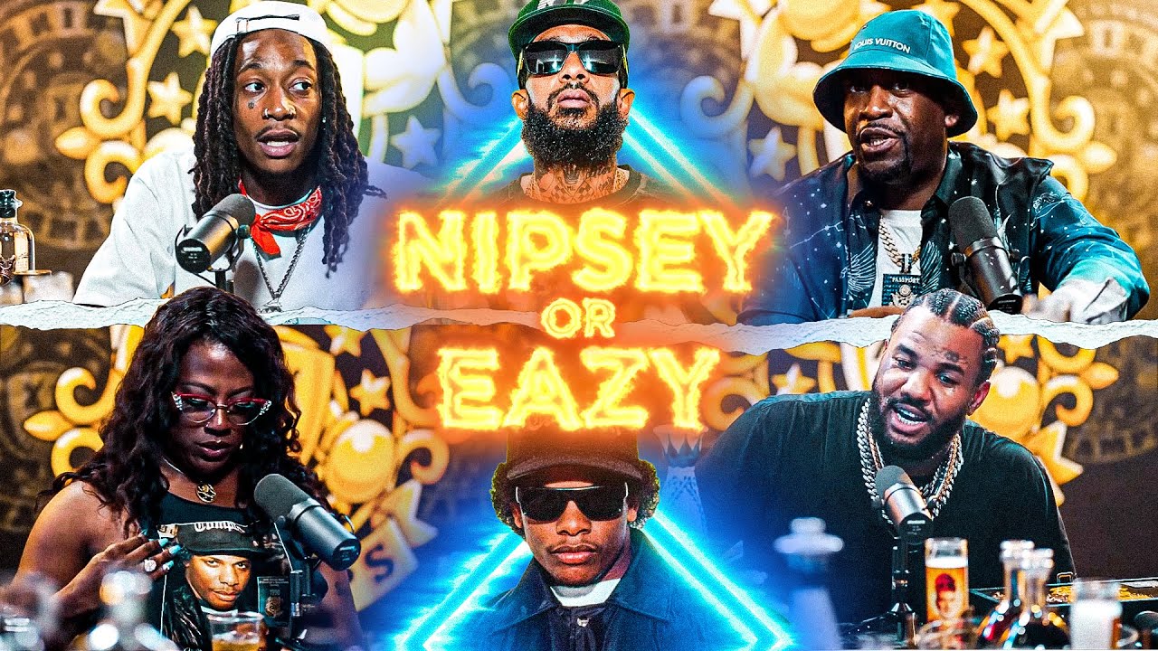 EAZY E or NIPSEY HUSSLE ?! | West Coast Legends .. With Game ,Snoop, Breezy And More Drink Champs 👀🔥