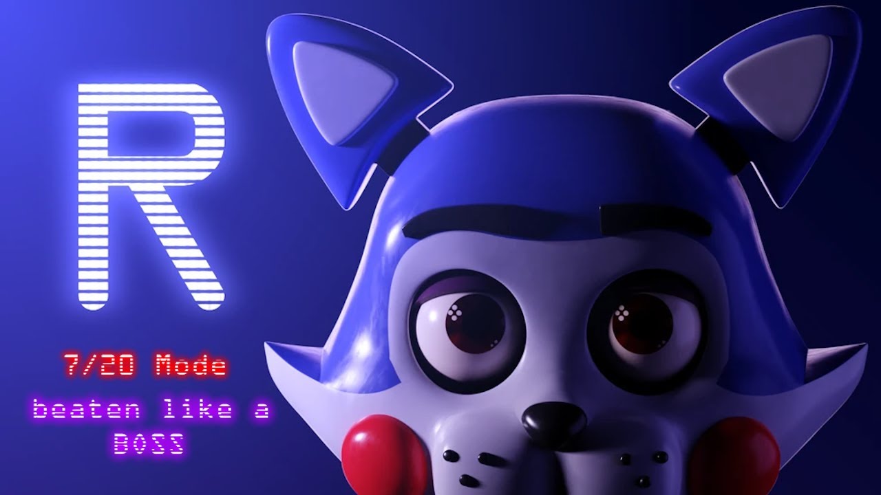 Five Nights at Candy's Remastered - 7/20 Mode Beaten Like a BOSS