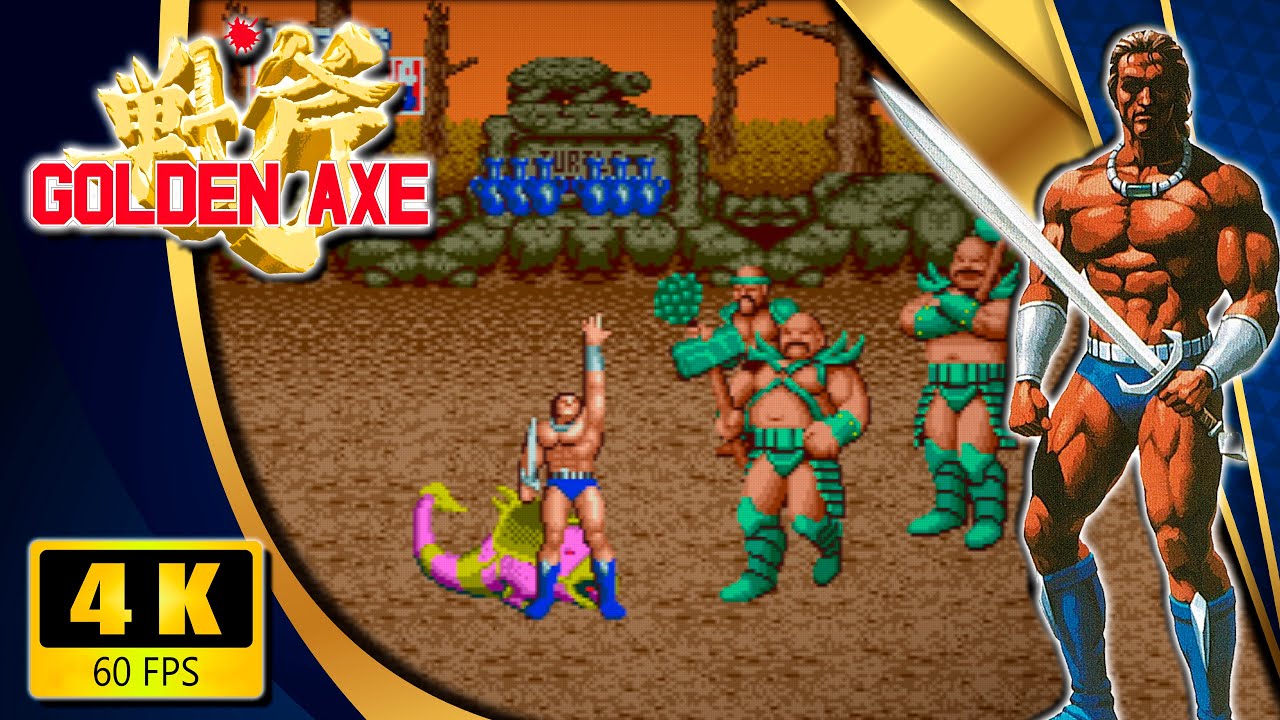 Golden Axe (Mega Drive | Genesis) 【Longplay】