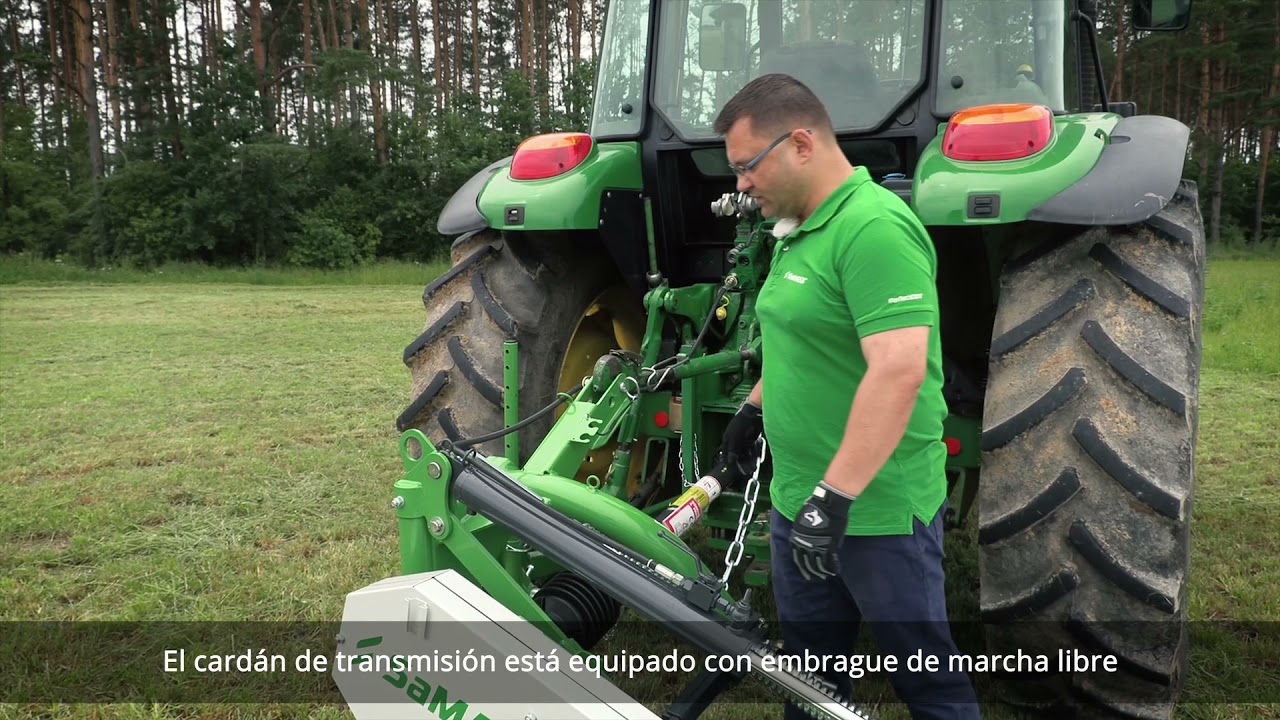 ¿Cómo configurar la segadora de discos SAMBA 240 de SaMASZ?