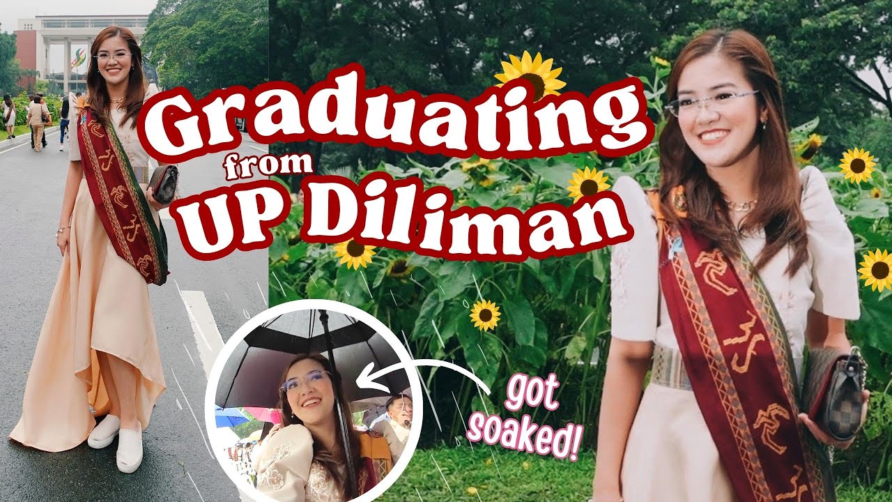 My (stormy) UP DILIMAN GRADUATION | Jezreel Faith