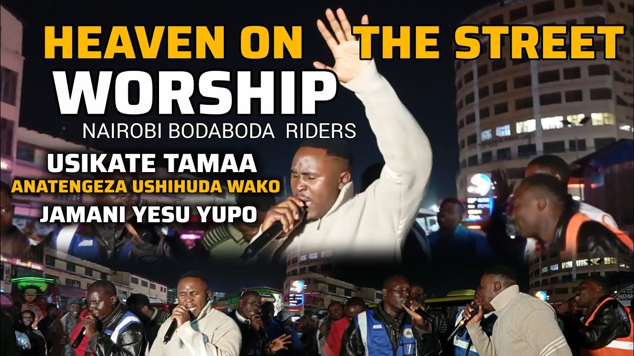 Anatengeza ushuhuda wako | FROM WORSHIP TO CRY IN STREET | JAMANI YESU YUPO , Usikate tamaa |