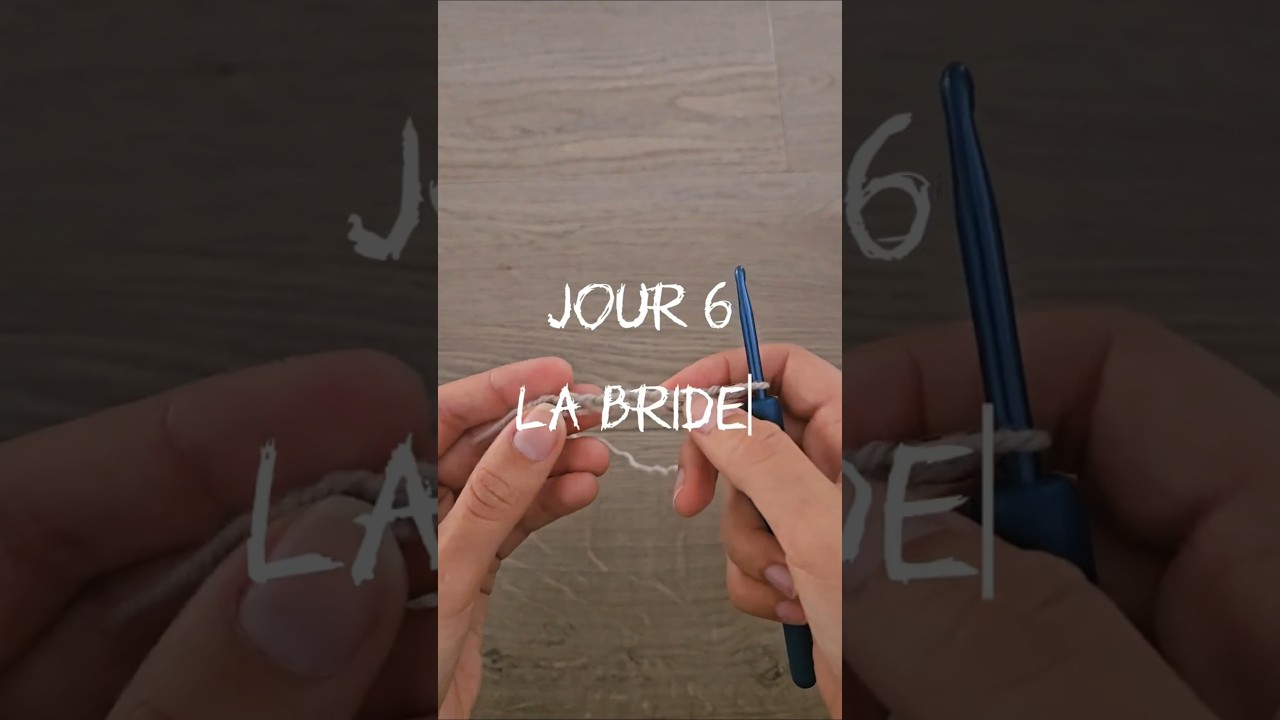 Tutoriel crochet : La bride pas &agrave; pas ✨