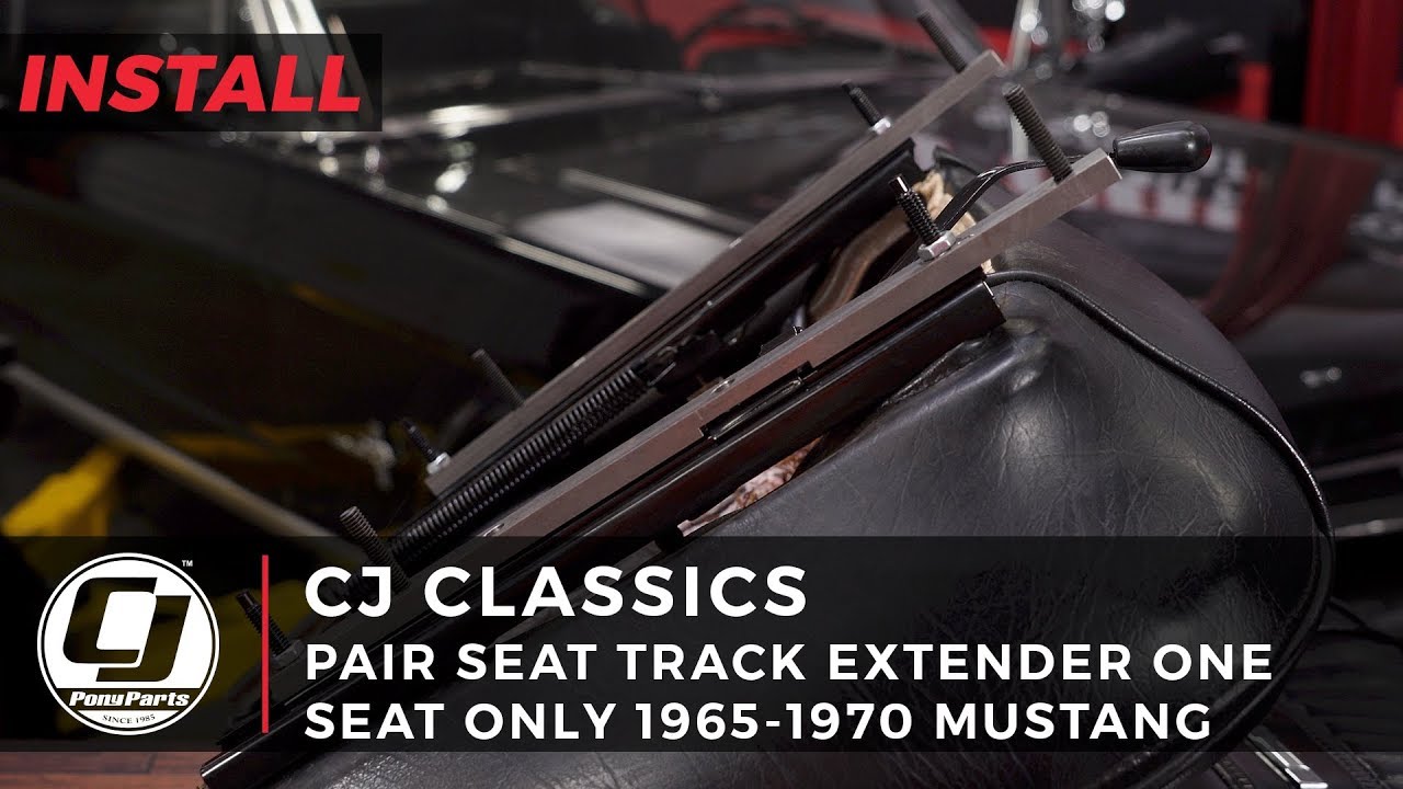 Seat Track Extenders | CJ Classics | 1965-1970 Mustang