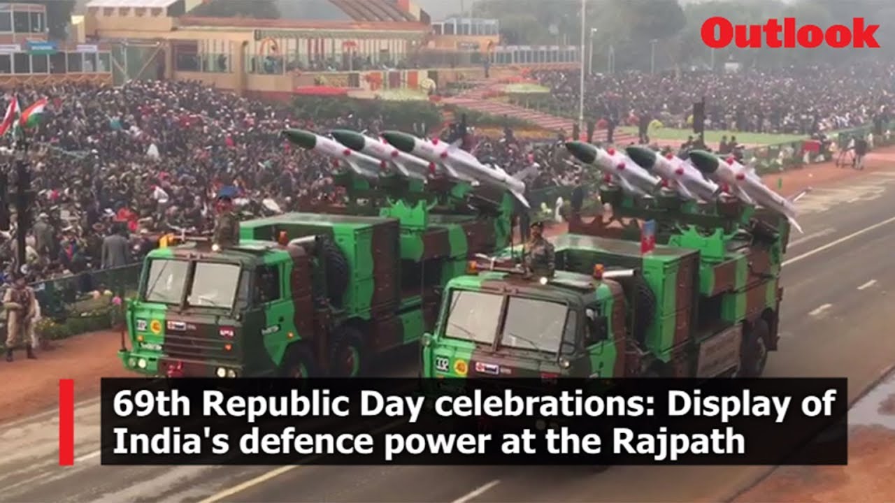 69th Republic Day celebrations: Display of India's defence power