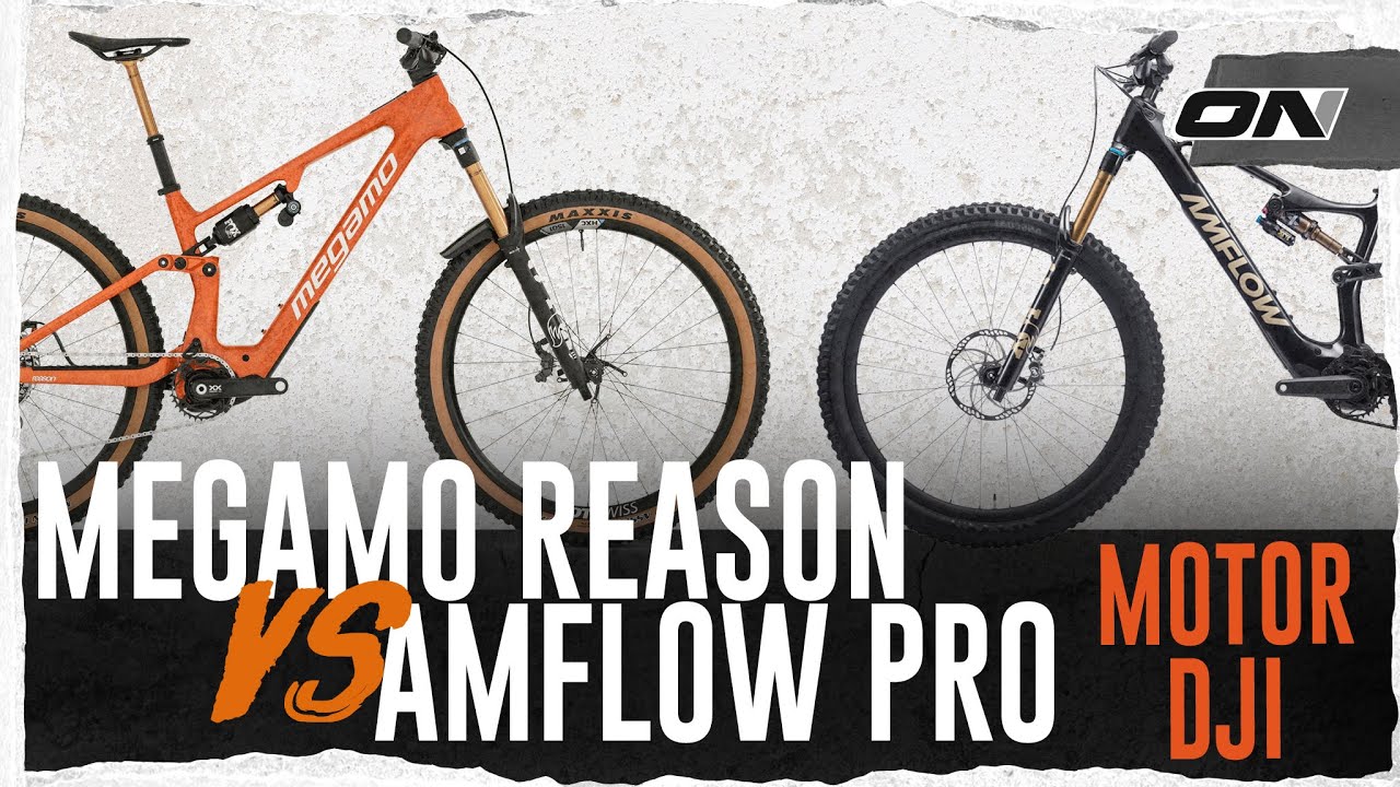 Comparación Megamo Reason vs AMFLOW Pro con motor DJI Avinox ONBIKESHOP