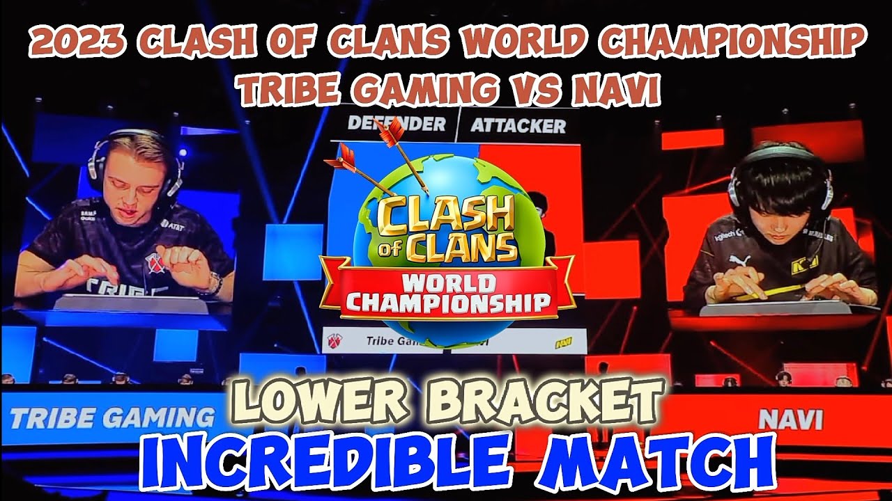 FINAL REMATCH! NAVI vs Tribe Gaming Clash of Clans World Championship 2023