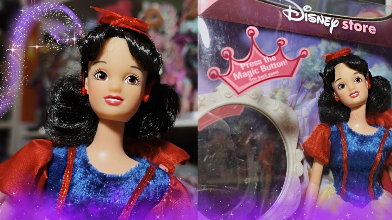 Vintage Disney Store Snow White Talking Doll Review!!!