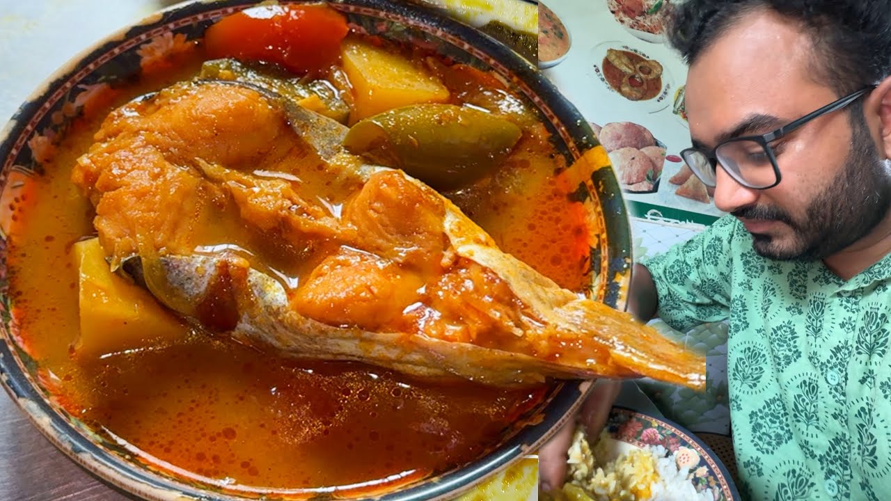 Eating Lunch(Rice & Fish Curry, Duck Curry) With Friends at Austogram Bazar